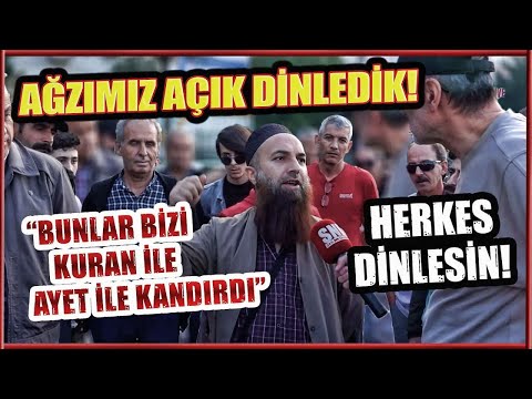 Tarikatçı abi öyle bir konuştu ki, ağızımız açık dinledik! EFSANE RÖPORTAJ!