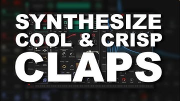 Synthesize Cool and Crisp Claps! #musicproducer #sounddesign #audiomixing