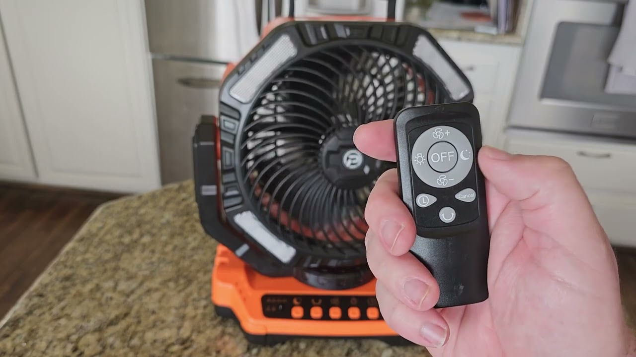 40000 mAh Battery Powered Portable Fan: This Fan has EVERYTHING