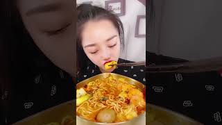 #38 ASMR FAST SPICY EATING CHELLENGE MUKBANG | острая еда челлендж китайцы | اكل اندومي كوري حار