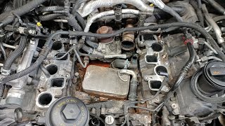 2013 VW TOUAREG TDI COOLANT LEAK UNDER INTAKE MANIFOLD