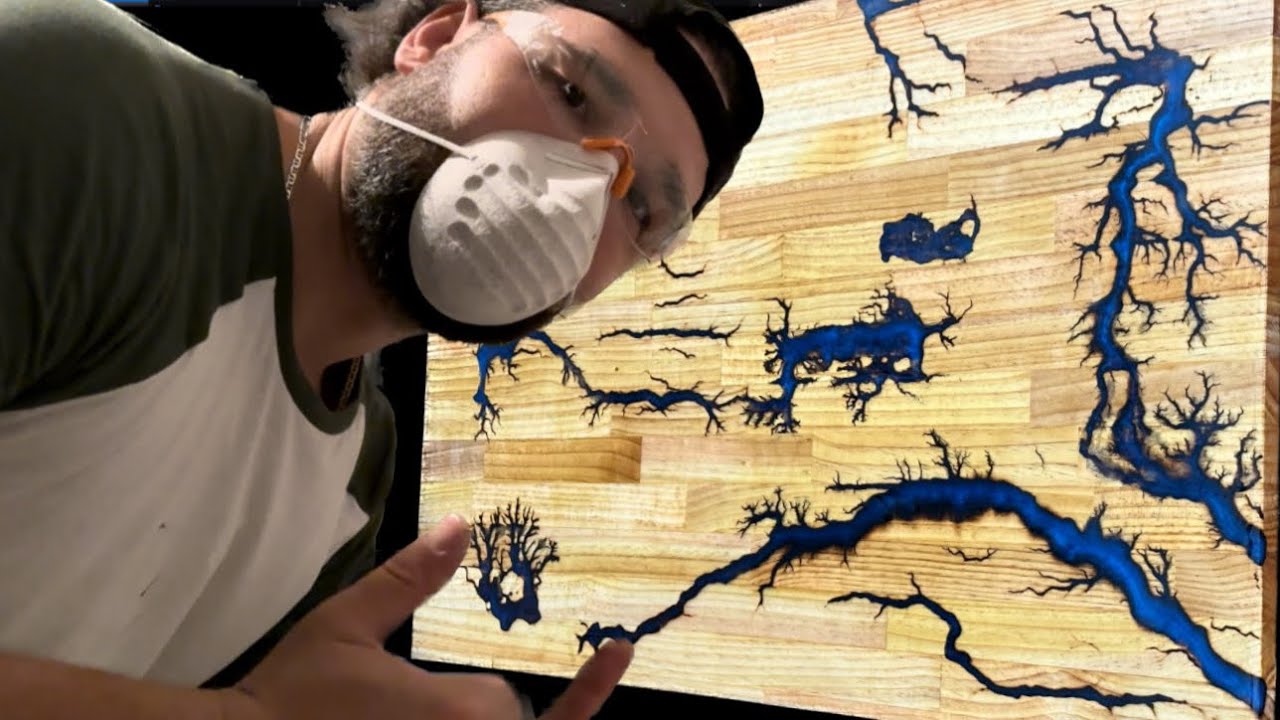 DIY! HOW I TURN 50 WOOD INTO 350 ART FRACTAL / WOOD BURNING / HOW TO