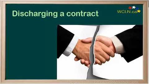 WCLN - Discharging the Contract