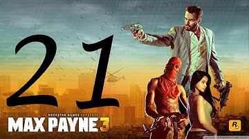 Max Payne 3 Walkthrough - Part 21 HD Hard Mode no commentary gameplay Chapter 8