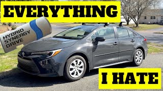 Everything WRONG with the new Corolla Hybrid!