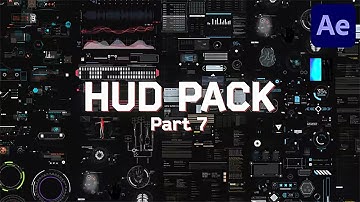 HUD Pack / Part 7 ( After Effects Template ) ★ AE Templates