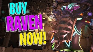 Buy Raven NOW! | Iron Cage Back Bling on 87 Outfits  Fortnite Cosmetics