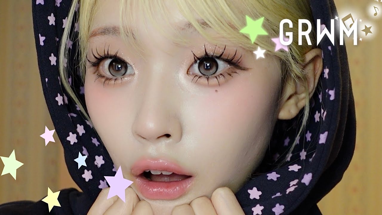 【一重メイク】恋ﾊﾞﾅしながら激盛れデートﾒｲｸする❣️