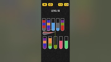 Water Sort Puzzle Level 55 Walkthrough