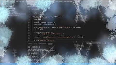 How to make a DiceRollingSimulator | Python | VsCode