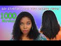 DIY MICROLOCS/TWO STRAND TWIST/ (1000+  LOCS)