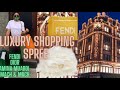 LONDON LUXURY SHOPPING VLOG AT HARRODS - DIOR, FENDI  #luxuryshoppingvlog #harrods