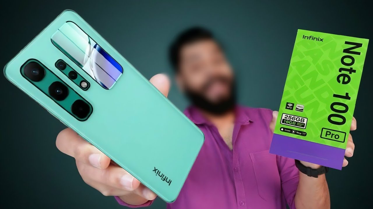 Infinix Note 100 Pro Unboxing, launch date & first impressions - YouTube