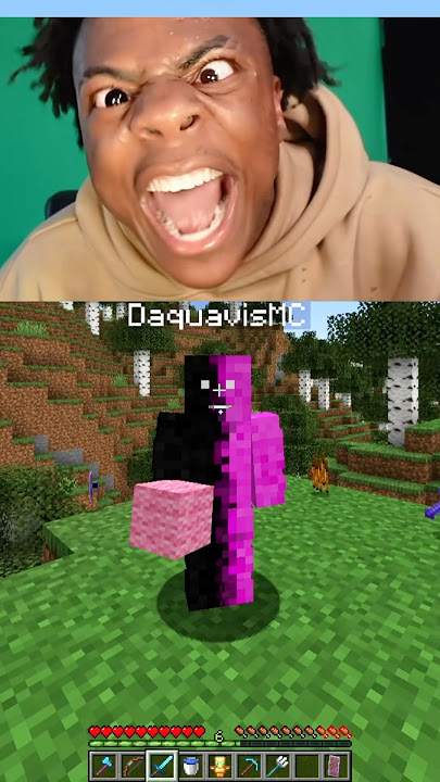 ⁠​⁠@IShowSpeed Minecraft meme