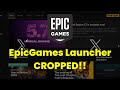 Fix - EpicGames Launcher Cropped - Display Screen Error - Scaling Recommended Resolution - 2026