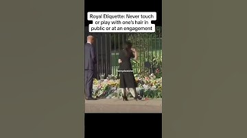 #Shorts She did it purposely to act like "she was nervous & afraid of Kate" #meghanmarkle