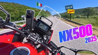 Essai HONDA NX500 en Italie 🇮🇹 ! j’aurais jamais cru  …