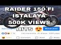 RAIDER 150 FI | ITSALAYA DECALS | 500K VIEWS ON FACEBOOK