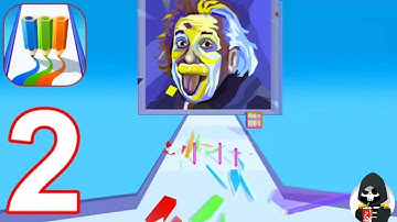 Pencil Rush 3D Gameplay Walkthrough Part 2 (android) Level 12 - 24 by Gismart games