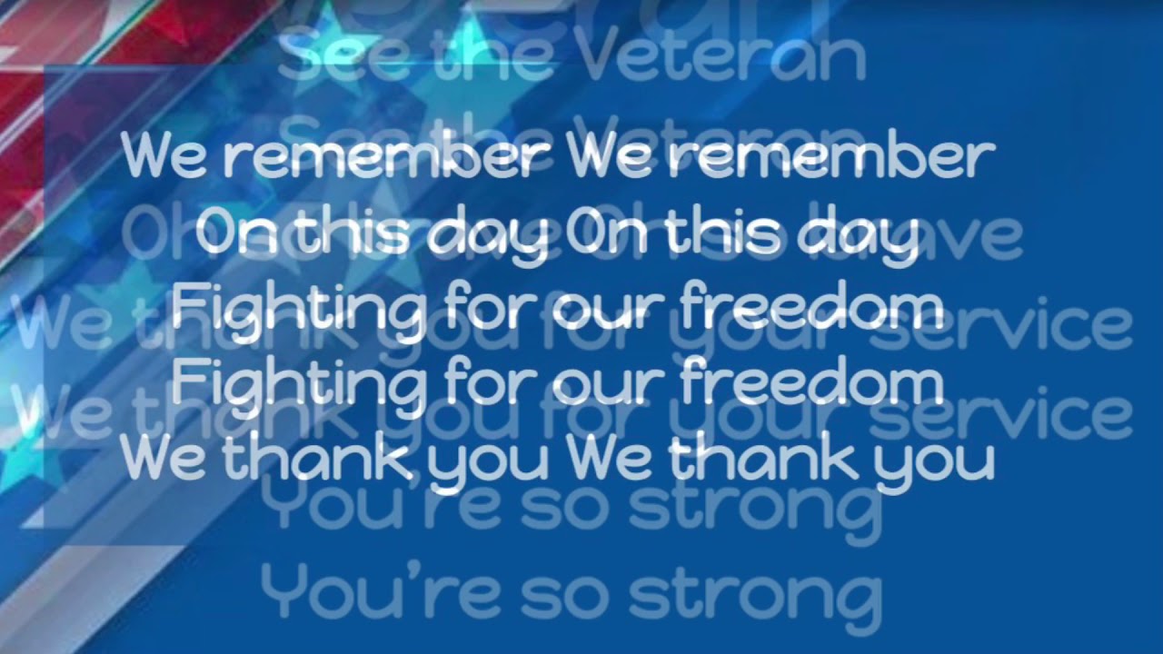 See the Veteran - K - YouTube