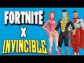 Fortnite x Invincible In-Game Look At ALL Skins! (Omni-Man, Invincible, &amp; Atom Eve)