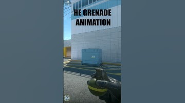 CS2 HE grenade inspect animation