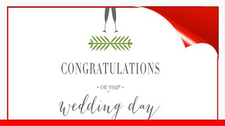11 Free, Printable Wedding Cards 🛋️