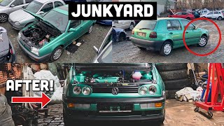 Completely Building A 1.8T Swapped Golf 3 Pink Floyd ( So Far )