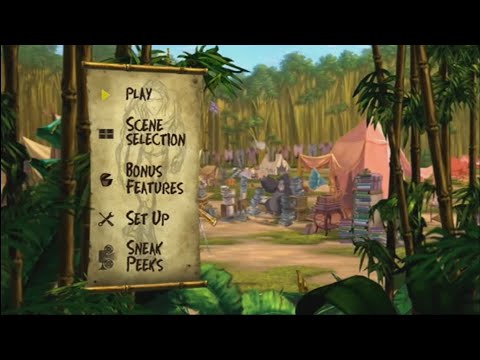 Tarzan 1999 Dvd Menu Walkthrough