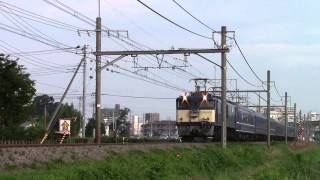 高崎線　2022レ　寝台特急あけぼの　ＥＦ64-1052+24系　クマギョウにて