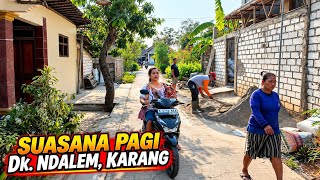 Suasana Pagi Dukuh Ndalem Desa Karang Juwana Pati | Rural Life Indonesia