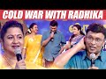 ராதிகாவை குண்டா இருக்கேனு கிண்டல் பண்ணிட்டேன்...அதுக்கு அவங்க... - Bhagyaraj Funny Story