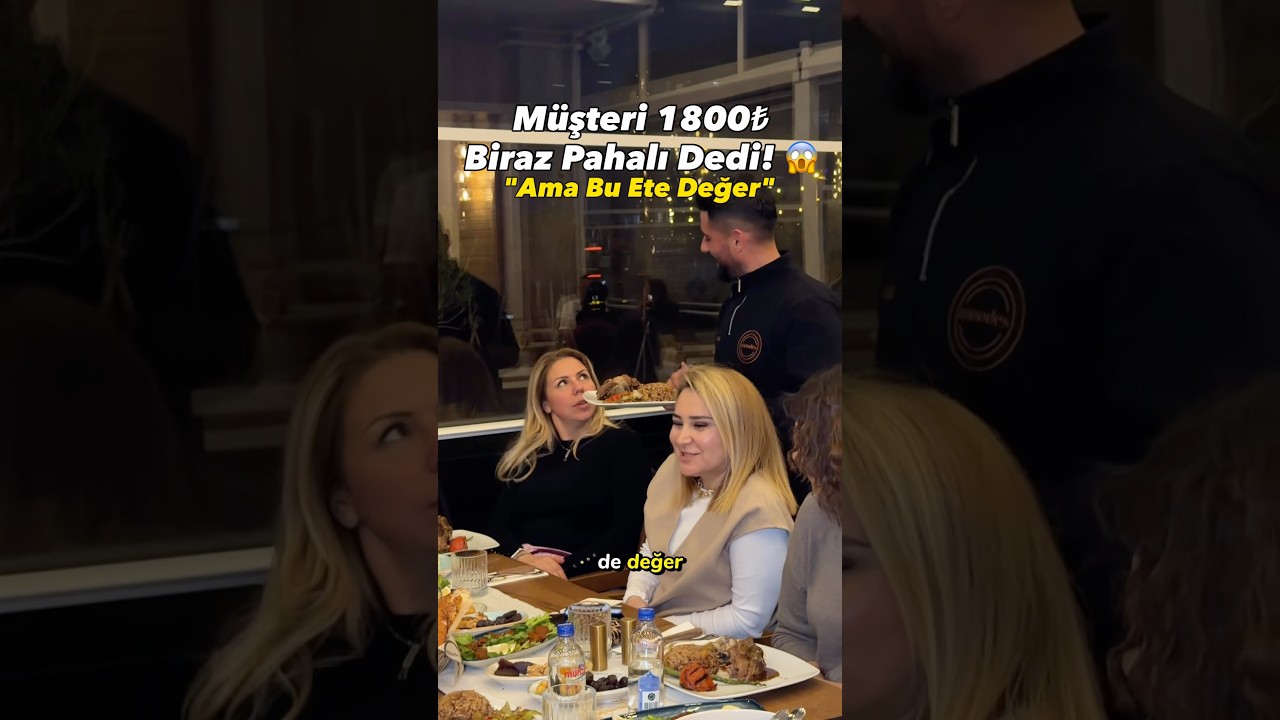 Müşteri 1800₺ Biraz Pahalı Dedi! 😱 #yemek #tarif #delicious #food Müşteri 1800₺ Biraz Pahalı Dedi! 😱 #yemek #tarif #delicious #food