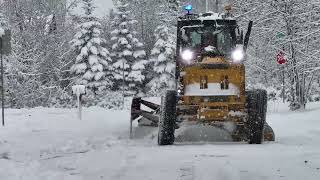 November 5th Snow Plowing