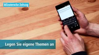 Tutorial: MZ News-App für Android-Phone screenshot 1