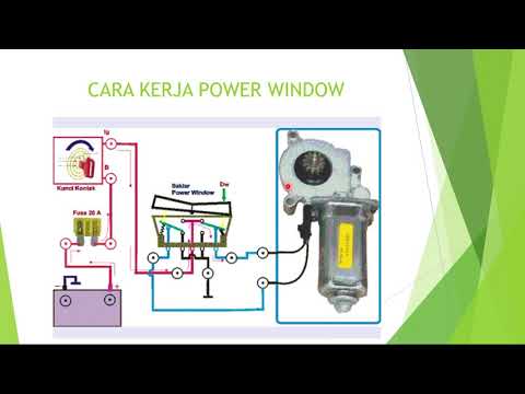 Cara Kerja dan Wiring Power Window