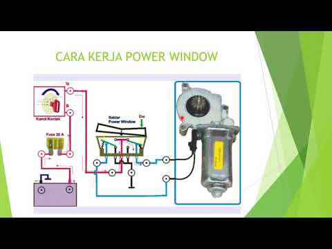 Cara Kerja dan Wiring Power Window