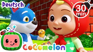 Kleines Rotkäppchen JJ | CoComelon - JJ's Animal Time Deutsch | Cartoons und Kinderlieder