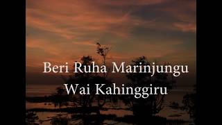 Lirik Lagu Sumba Rohani - Beri Ruha   Nafiri Kasih by AguSelmi