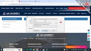 How To Apply For Migration Process In Air University What Is The Criteria Complete Guidelines