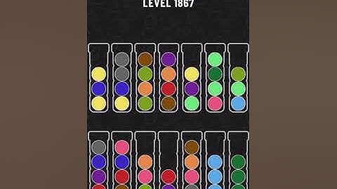 【Ball Sort Puzzle】Level.1867