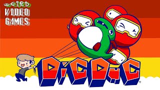 Weird Video Games - Dig Dug Arcade