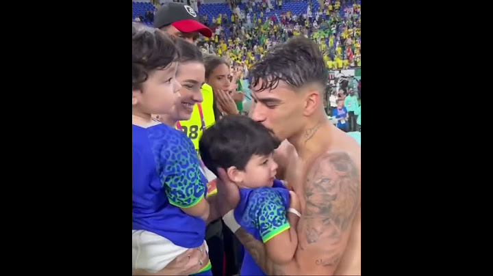 Lucas Paqueta Greets His Family After 4-1 Win Over South Korea