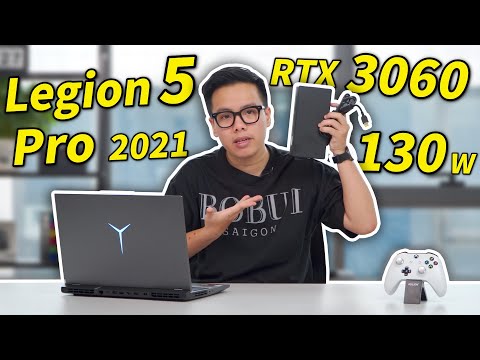 (Review) Lenovo Legion 5 Pro 16ACH6H (2021) | Phiên bản nâng cấp Đáng Giá Nhất!!! #LaptopAZ