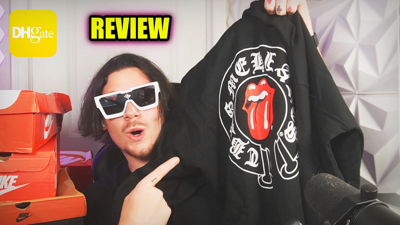 Chrome Hearts Rolling Stones Hoodie From DHGATE Review