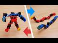 Mini LEGO brick snake combiner transformer robot - Heavy-Snake #LEGO #MOC #snake