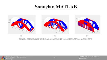 Topoloji Optimizasyonu ile Köprü Tasarımı - MATLAB ve Fusion 360 (Topology Optimization of a Bridge)