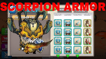 Tiny Gladiators - NEW SCORPION ARTIFACT FIRST LOOK!!!!