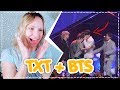 TXT + BTS REACTION/РЕАКЦИЯ | KPOP ARI RANG