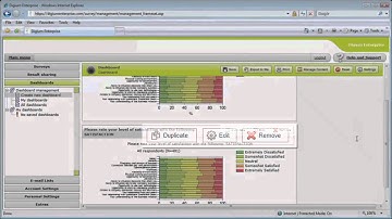 Digium Enterprise tutorial video: How to create views for the results of different surveys